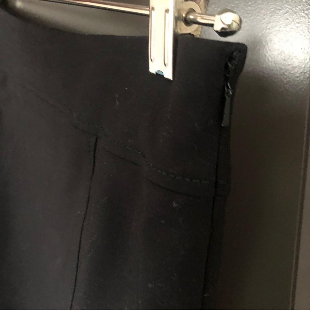 Etcetera Black Patchwork Knee Length Pencil Skirt… - image 3